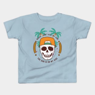 beach dont kill my vibe Kids T-Shirt